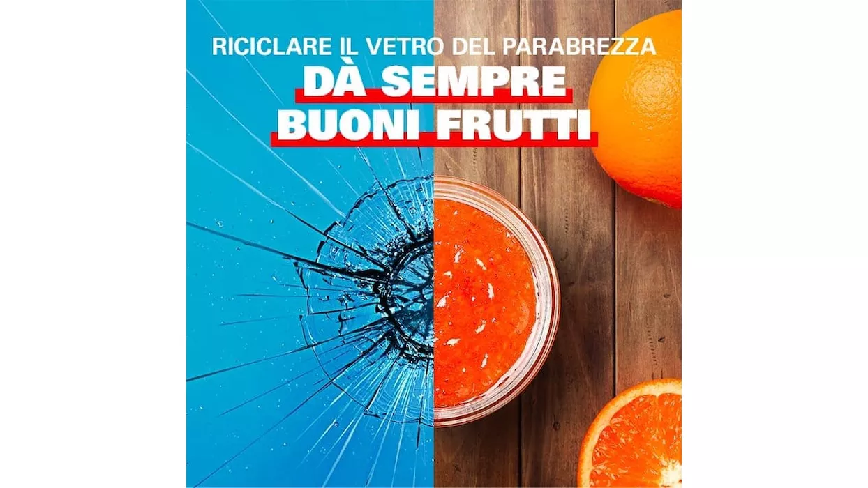immagine del vasetto di frutta in collaborazione con carglass