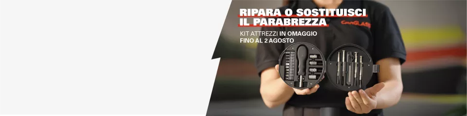 carglass promo kit attrezzi in omaggio